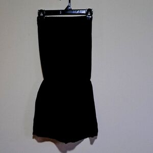 🏖Resort cute size S strapless shorts Jumper simple All black perfect 4 vacation